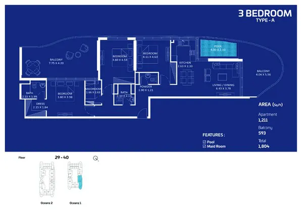 Screenshot 2023 09 19 at 13 56 35 Oceanz floor plans.pdf